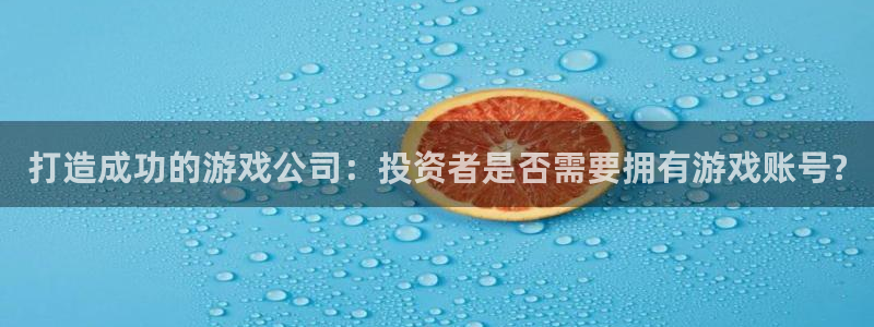 亿万28军团是哪个国家队：打造成功的游戏公司：投资者是否需要拥有游戏账号?