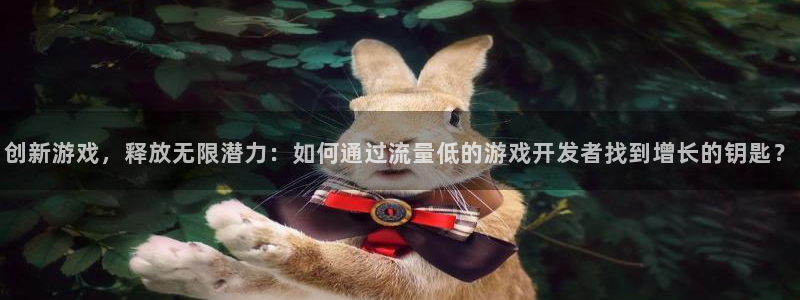 亿万28官网登录注册账号失败怎么回事：创新游戏，释放无限潜力：如何通过流量低的游戏开发者找到增长的钥匙？