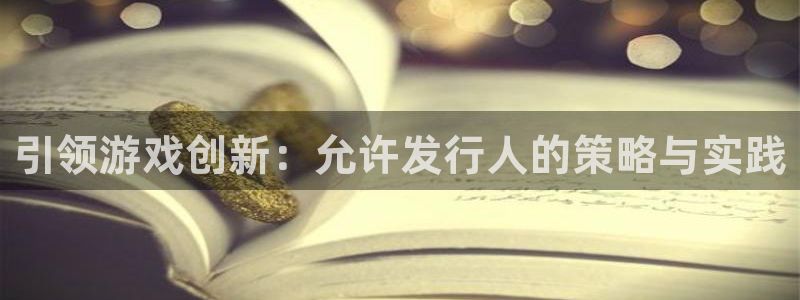 亿万28子教育科技有限公司：引领游戏创新：允许发行人的策略与实践