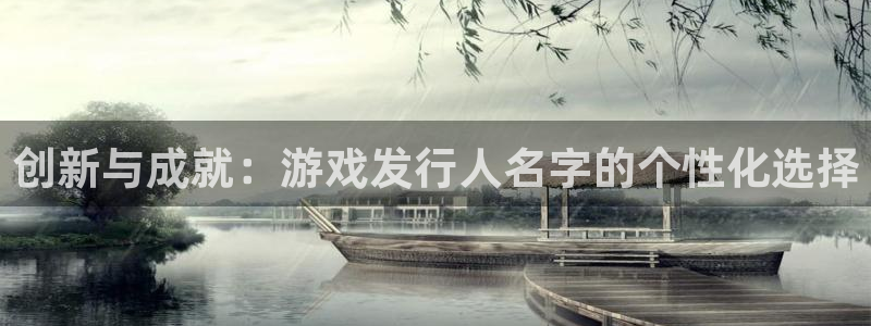 亿万28官网平台代理开号怎么开：创新与成就：游戏发行人名字的个性化选择